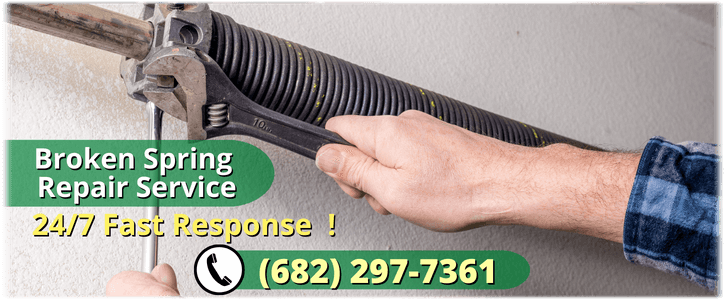 Broken Garage Door Spring Repair Grand Prairie TX (682) 297-7361